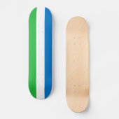 Skateboard Drapeau de la Sierra Leone (Recto)