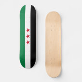 Skateboard Drapeau de la Syrie (Recto)