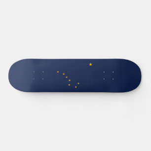 Skateboard Drapeau de l'Alaska
