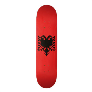 Skateboard Drapeau de l'Albanie