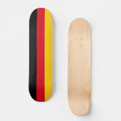Skateboard Drapeau de l'Allemagne (Recto)