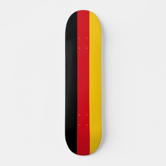Skateboard Drapeau de l'Allemagne (Devant)