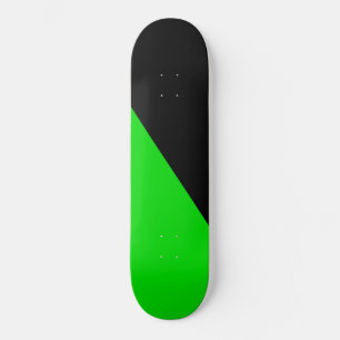 Skateboard Drapeau de l'anarchisme vert