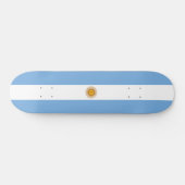 Skateboard Drapeau de l'Argentine (Horz)