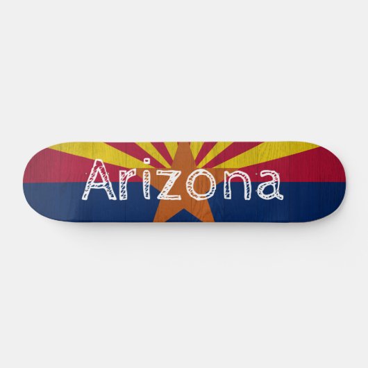 Skateboard Drapeau de l'Arizona (Horz)