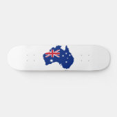 Skateboard Drapeau de l'Australie (Horz)