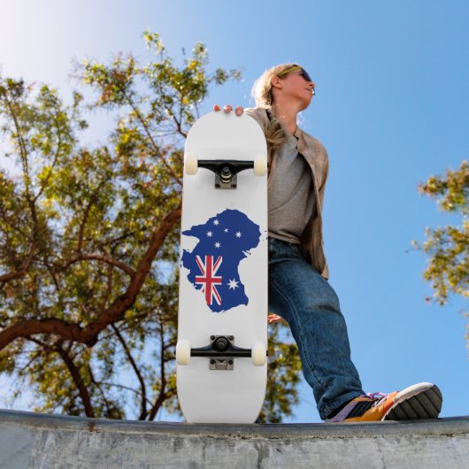 Skateboard Drapeau de l'Australie (Extérieur 1)