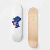 Skateboard Drapeau de l'Australie (Recto)