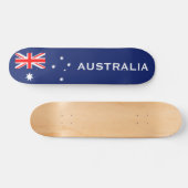 Skateboard Drapeau de l'Australie (Horz)