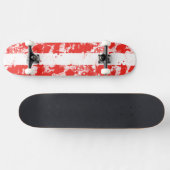 Skateboard Drapeau de l'Autriche (Horz)