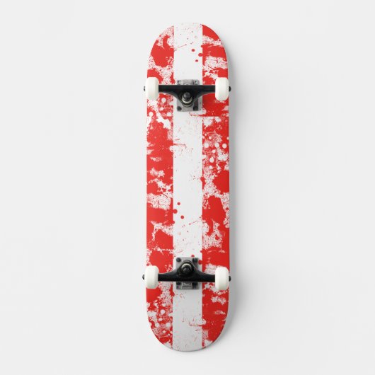 Skateboard Drapeau de l'Autriche (Recto)