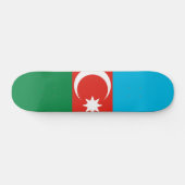 Skateboard Drapeau de l'Azerbaïdjan (Horz)