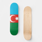 Skateboard Drapeau de l'Azerbaïdjan (Recto)