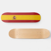 Skateboard Drapeau de l'Espagne (Horz)