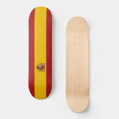 Skateboard Drapeau de l'Espagne (Recto)