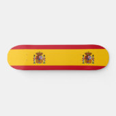 Skateboard Drapeau de l'Espagne (Horz)