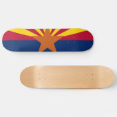 Skateboard Drapeau de l'État d'Arizona (Horz)