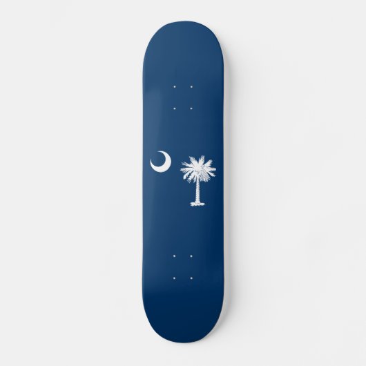 Skateboard Drapeau de l'État de Caroline du Sud (Recto)
