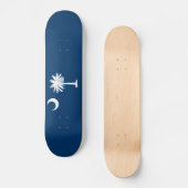 Skateboard Drapeau de l'État de Caroline du Sud (Recto)