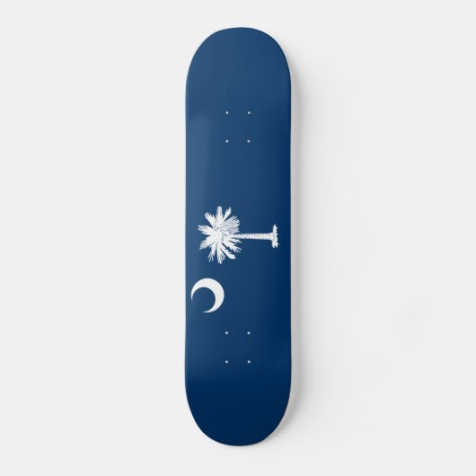Skateboard Drapeau de l'État de Caroline du Sud (Recto)