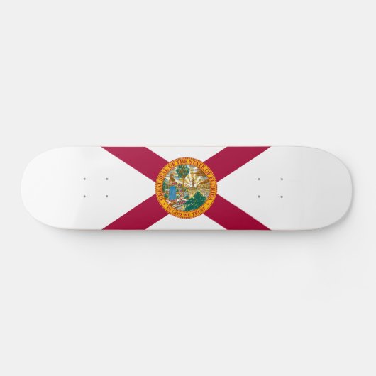 Skateboard Drapeau de l'État de Floride (Horz)
