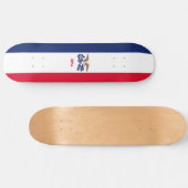 Skateboard Drapeau de l'État de l'Iowa (Horz)