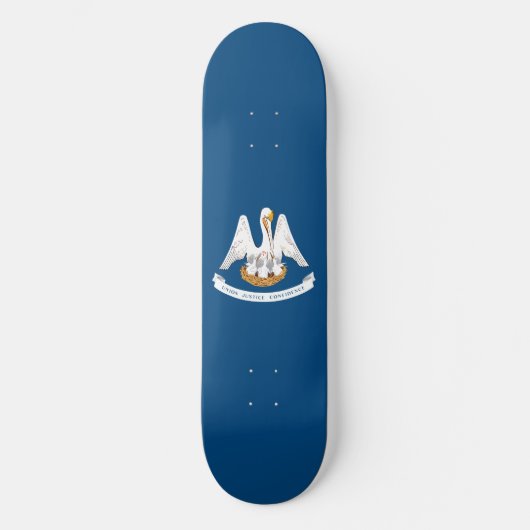 Skateboard Drapeau de l'État de Louisiane (Recto)