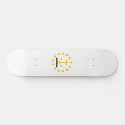 Skateboard Drapeau de l'État de Rhode Island (Horz)