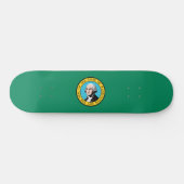 Skateboard Drapeau de l'État de Washington (Horz)