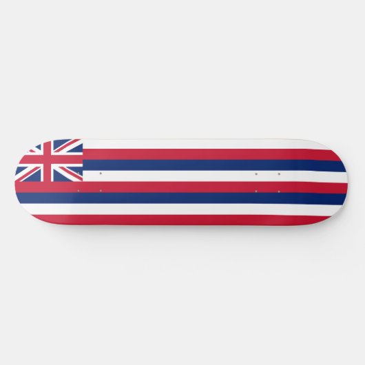 Skateboard Drapeau de l'État d'Hawaii (Horz)