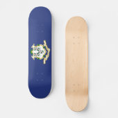 Skateboard Drapeau de l'État du Connecticut (Recto)