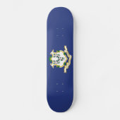 Skateboard Drapeau de l'État du Connecticut (Recto)
