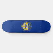 Skateboard Drapeau de l'État du Nebraska (Horz)