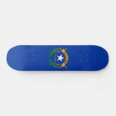 Skateboard Drapeau de l'État du Nevada (Horz)