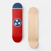 Skateboard Drapeau de l'État du Tennessee (Recto)
