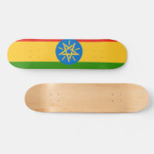 Skateboard Drapeau de l'Ethiopie (Horz)