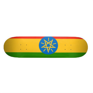 Skateboard Drapeau de l'Ethiopie