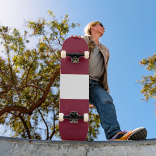 Skateboard Drapeau de Lettonie