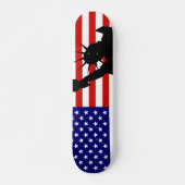 Skateboard Drapeau de liberté (Devant)