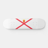 Skateboard Drapeau de l'île de Jersey (Horz)