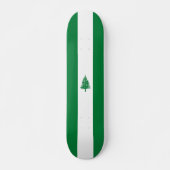 Skateboard Drapeau de l'île Norfolk (Devant)