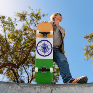 Skateboard Drapeau de l'Inde