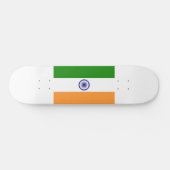 Skateboard Drapeau de l'Inde (Horz)