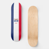 Skateboard Drapeau de l'Iowa (Recto)