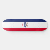 Skateboard Drapeau de l'Iowa (Horz)