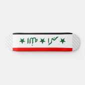 Skateboard Drapeau de l'Irak (Horz)