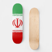 Skateboard Drapeau de l'Iran (Recto)