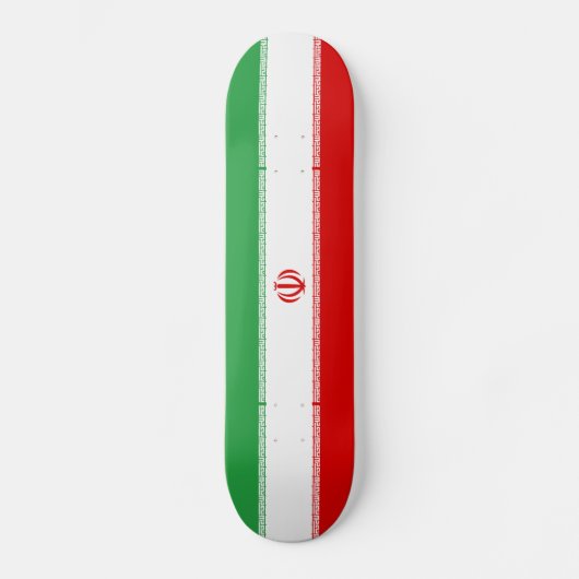 Skateboard Drapeau de l'Iran (Recto)