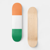 Skateboard Drapeau de l'Irlande (Recto)