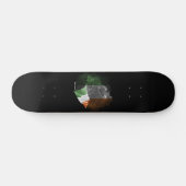 Skateboard Drapeau de l'Irlande (Horz)